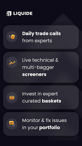Android application Liquide - Stock Investment App screenshort