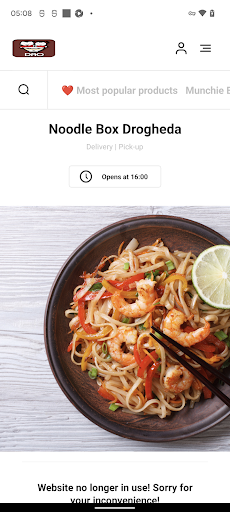 Android application Noodle Box Drogheda screenshort