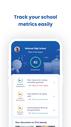 Android application Bryt School screenshort
