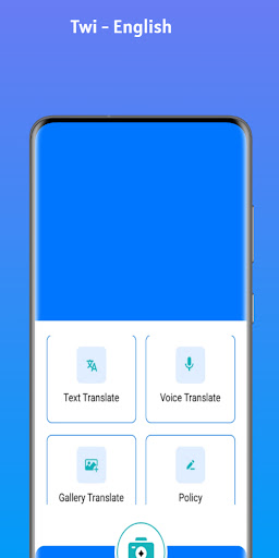 Android application Twi - English Translator screenshort