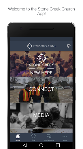Android application Stone Creek Church Illinois screenshort