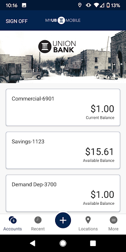 Union Bank Mobile Screen 3