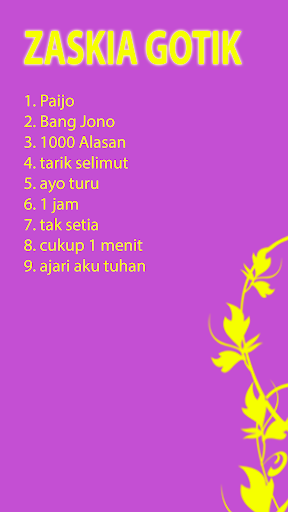 Zaskia Gotik Offline Screen 2