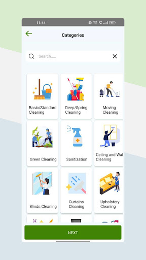 KleenApp Screen 3