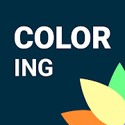 Coloring Book - Calm & Rest. Tap to Paint App  Icon