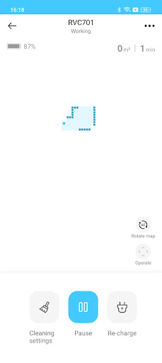 BlauBot Screen 3