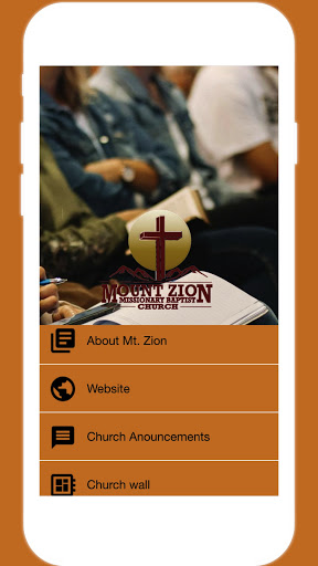 Android application MOUNT ZION MISSIONARY BAPTIST screenshort