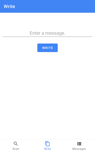 NFC Scanner Screen 2