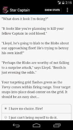 Choice of the Star Captain - Screenshot 3