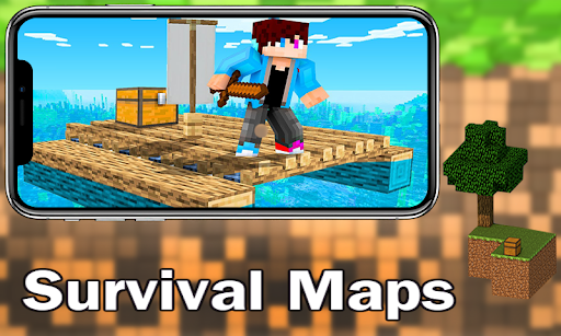 Android application Survival Maps for Minecraft PE screenshort