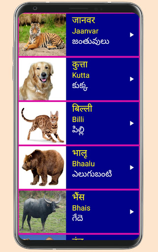 Learn Hindi from Telugu - Ứng dụng trên Google Play