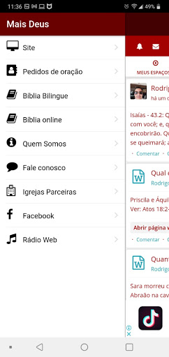 Android application MaisDeus.com screenshort