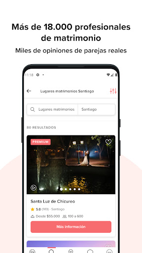 Matrimonios.cl Screen 3