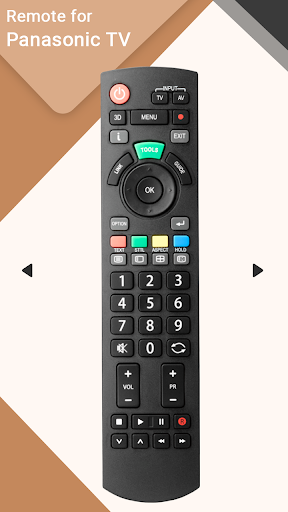 Remote for Panasonic TV Screen 3