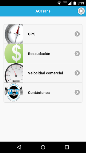 Android application ACTrans screenshort