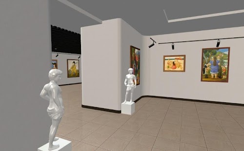 VR International Art Gallery Screenshot