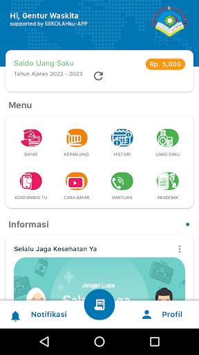 Android application SDIT Binaul Ummah screenshort