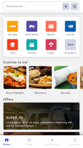 Android application Nomal Provider screenshort