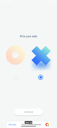 TicTacToe Screen 2