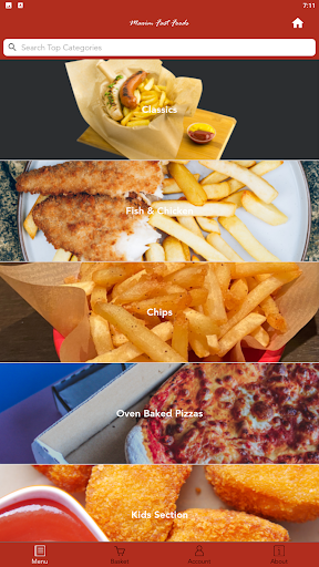 Maxims Fast Food Screen 2