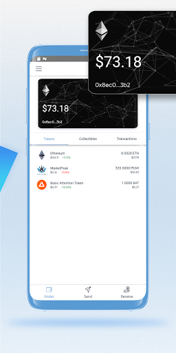 PEAKDEFI - DeFi wallet Screen 3