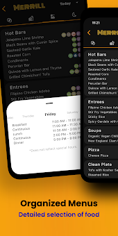 UCSC Menu screenshot 2