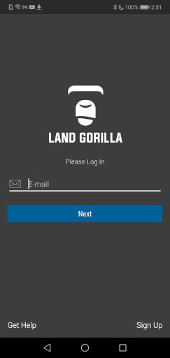 Android application Land Gorilla screenshort