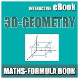Maths 3 D Geometry Formula Book icon
