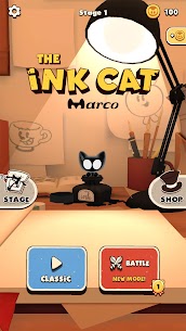 Ink Cat Marco Mod Apk 1.1.1 (Unlimited Gold Coins) 1