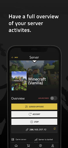 Screenshot of Nitrado