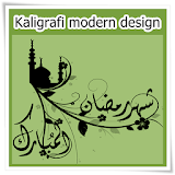 Kaligrafi modern design icon