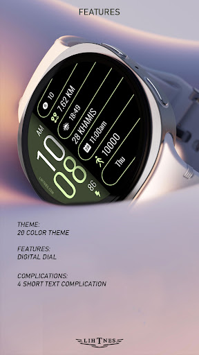 Minimal Watch Face 003 screenshot 2