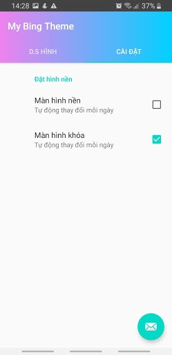 Android application My Bing Image screenshort