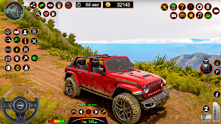 4x4 Jeep Driving Offroad Games - Screenshot 2