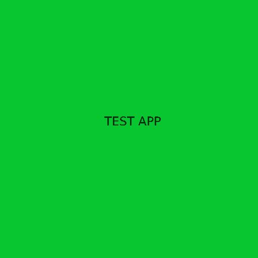 Test App logo