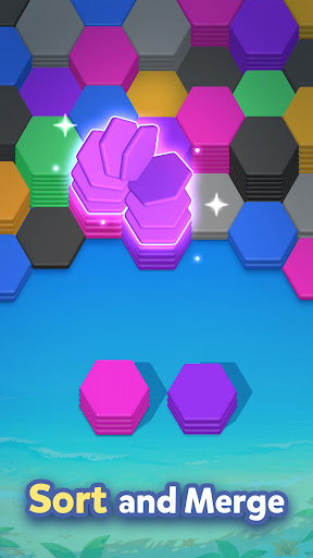 Hexa Merge: Tile Sort Puzzle 2