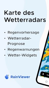 RainViewer: Wetterradarkarte Screenshot