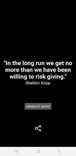 Motivational quotes generator Screen 2