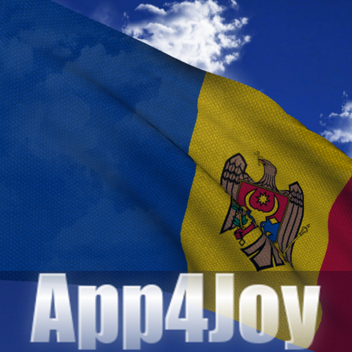 Moldova Flag Live Wallpaper logo