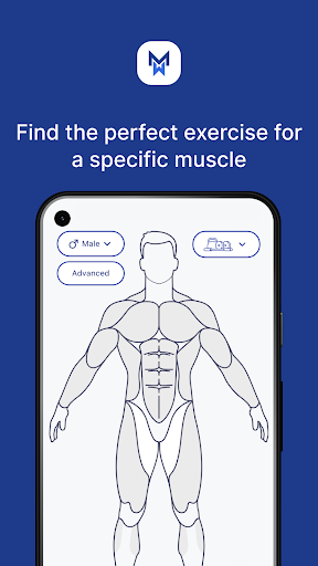 MuscleWiki: Workout & Fitness screenshot 1