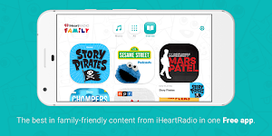 screenshot of iHeartRadio Family