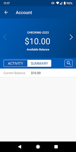 Franklin State Bank Mobile Screen 3