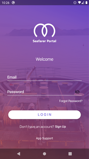 Android application Seafarer Portal (MMS) screenshort