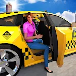 Cover Image of Télécharger USA Taxi Car Driving: Car Game  APK
