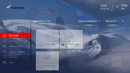 Android application Indonesia Live screenshort
