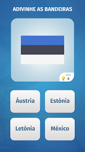 Quiz Geográfico - Bandeiras – Apps no Google Play