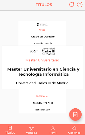 Android application SmartDegrees screenshort