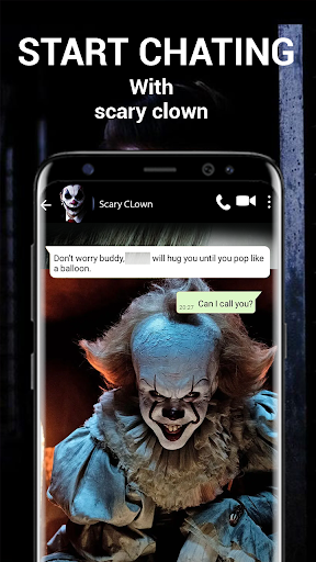 Scary Clown fake call 9