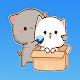 Animated Mochi Peach Cat Stickers for WhatsApp Windowsでダウンロード