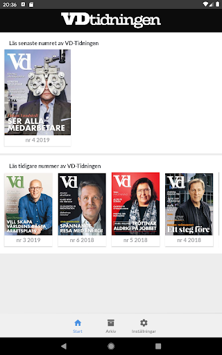 Vd-tidningen Screen 3